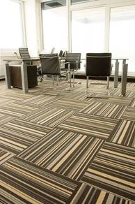 INSTALL KARPET JENIS TILE l tile carpet install