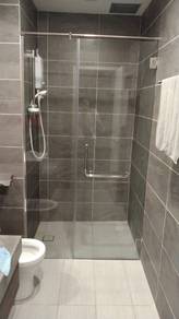 SHOWER SCREEN GLASS PANEL l skrin mandian kering