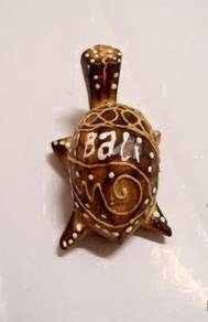 Magnet - Wood Tortoise - Bali