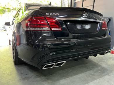 Benz W212 E63 Rear Amg Diffuser Bumper Bodykit