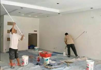 Khidmat Mengecat Bangunan Ikat Bata Plaster Skim