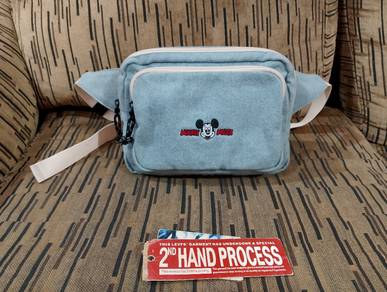 Rare Pouch bag mickey mouse 90s