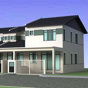 Telok panglima garang, jalan helang, 1.5sty, 18x60, 3R2B, free SPA