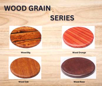 Wood Grain Fibreglass Cafe Table - W-CTMS-14
