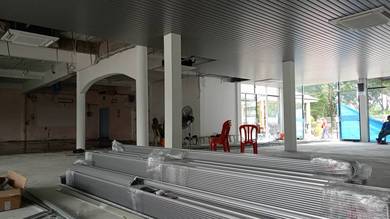 PASANG SILING JENIS ALUMINIUM l strip ceiling