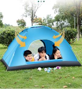 Pop up camping tent ( 4 person ) / khemah picnic