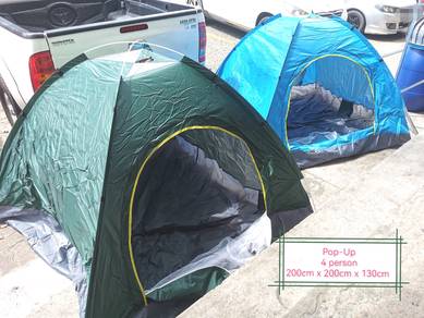 Pop up camping tent ( 4 person ) / khemah picnic