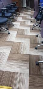 PASANG KARPET TILE l carpet tile install 5mm
