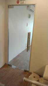 PINTU KACA TAHAN PECAH l 12mm tebal jernih clear
