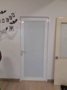 Pintu Bilik / Bilik Air Aluminium Kaca