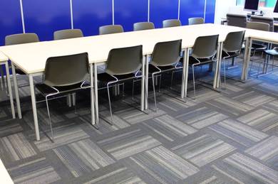 PASANG KARPET l install tile carpet 5mm