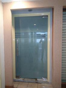 BEKAL DAN PASANG PINTU KACA l glass door install