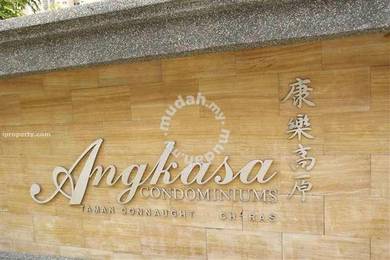 Angkasa Condo Taman Connaught UCSI Cheras 920sqft 3R2B FULLY FURNISHED