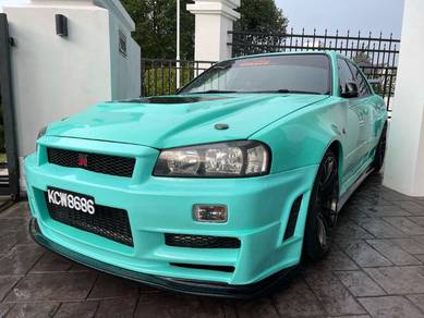 nissan gtr r34 mudah