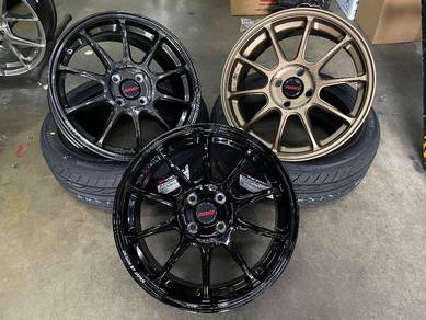 Volk RAYS Ze40 AOW Flow forming Thai siap Tyr 16