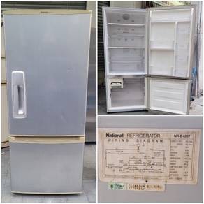 National fridge refrigerator peti ais peti sejuk