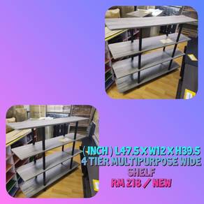 4 Tier Multipurpose Wide Shelf ( New )