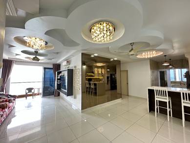 Corner unit Renovated Aurora Residence 1238sf Puchong Prima Near LRT