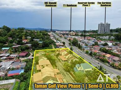 SALE KK Bundusan Taman Golf View (CL 999) 5R3B 2Storey Semi-D 5057 sf