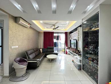 Fully Renovated D'aman Residence Corner unit Puchong taman mas 1208sf