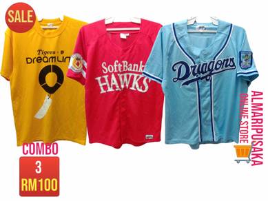 2017 Fukuoka Softbank Hawks Cheap Baseball Jersey Shirt Uniform Third L NEW