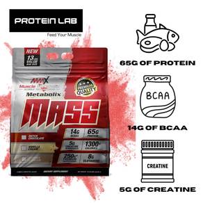 Promo: Buy 1 MMX Metabolix Mass, Free 1 Shaker