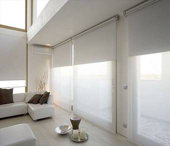 INSTALL ROLLER BLIND l langsir jenis roll
