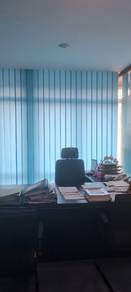 INSTALL VERTICAL BLIND CURTAIN l langsir menegak