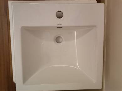 Washroom Toilet Bathroom Basin White New Ceramic