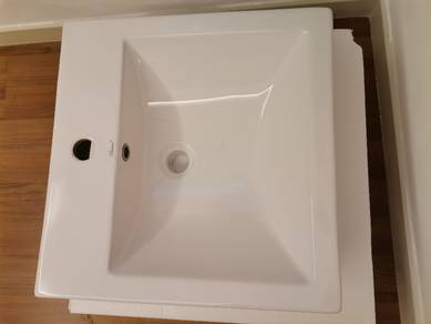 Washroom Toilet Bathroom Basin White New Ceramic