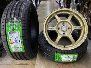 Sport Rim SSR Type-C Siap tyr 15x6.5j et40