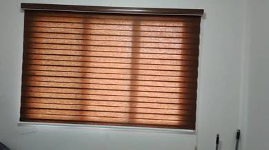 LANGSIR JENIS ZEBRA BLIND l zebra curtain install