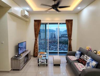 {Nice View} SOLARIA RESIDENCE sungai Ara Bayan Lepas Full Furnished