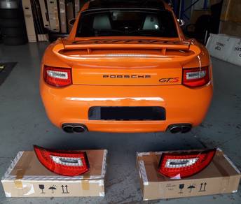 Porsche Carrera 997 rear light facelift rear lamp