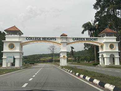 (9672 SQFT) Bungalow lot College Heights Garden Resort, Mantin