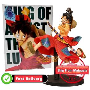 Anime One Piece Monkey D Luffy 20cm Kimono Wanokun