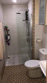 SHOWER SCREEN GLASS PANEL l skrin kaca mandian