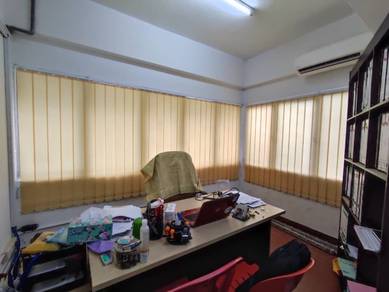 VERTICAL BLIND CURTAIN INSTALL l langsir menegak