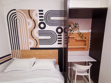 [Bilik Sewa] Muji Premium Queenbed Room|Lady Nonsharing|WIFI|