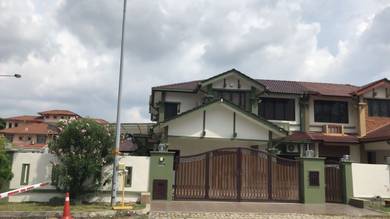 End lot Semi D 2 storey house for rent in Bandar Bukit Tinggi klang