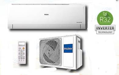 Haier 2.5hp INVERTER air cond free install (NEW)