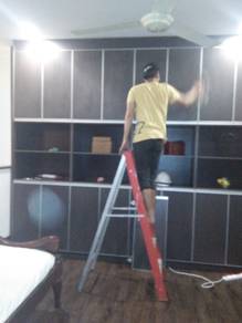 PASANG LANTAI VINYL l 3mm tebal corak kayu
