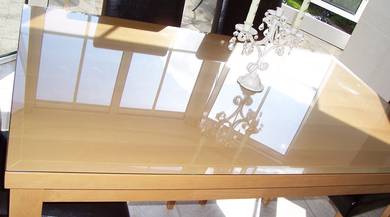 PASANG KACA JENIS ALAS MEJA l table glass top