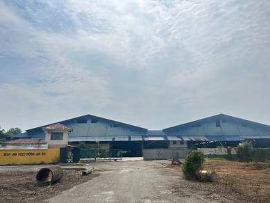10 Acres Heavy Industrial Detached Factory , Batu Kikir Mainroad