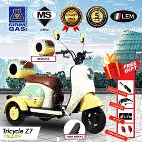 Z7 electric tricycle Malaysia new