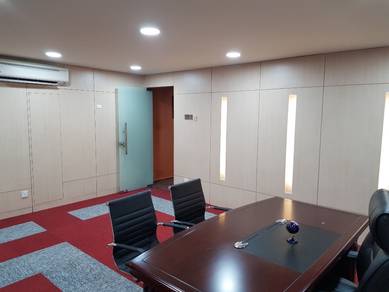 PASANG KARPET TILE l install tile carpet 5mm