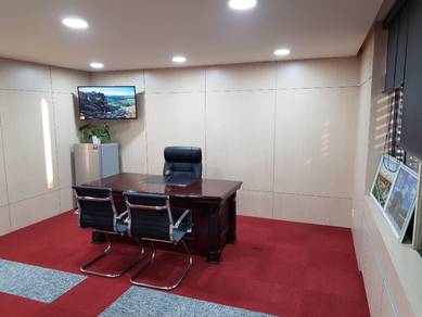 PASANG KARPET TILE l install tile carpet 5mm