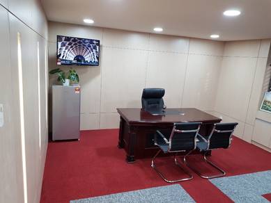 PASANG KARPET TILE l install tile carpet 5mm