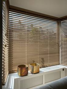 VENETIAN BLIND l wood curtain l langsir jenis kayu
