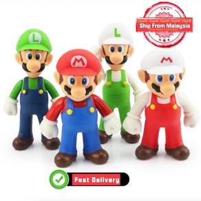 Super Mario Figures Toys Luigi Mario Maker Odyssey